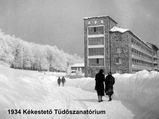 1934 Kékestető Tüdőszanatórium 