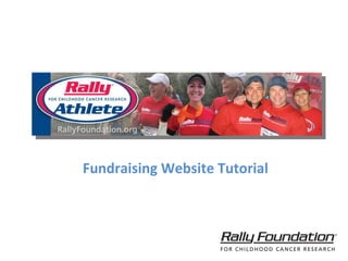 Fundraising Website Tutorial 