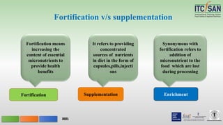 FOOD FORTIFICATION | PPTX