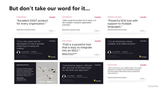 But don’t take our word for it…
 