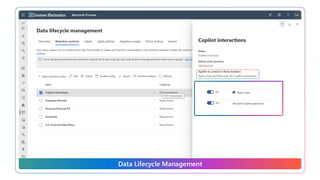 Data Lifecycle Management
 