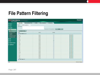 File Pattern Filtering
Page: 297
 
