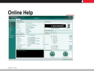 Online Help
Page: 34-35
 