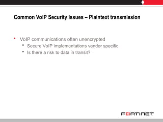 Common VoIP Security Issues and Solutions | PPT