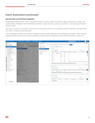 FortiManager is a network and security management tool that helps you ...