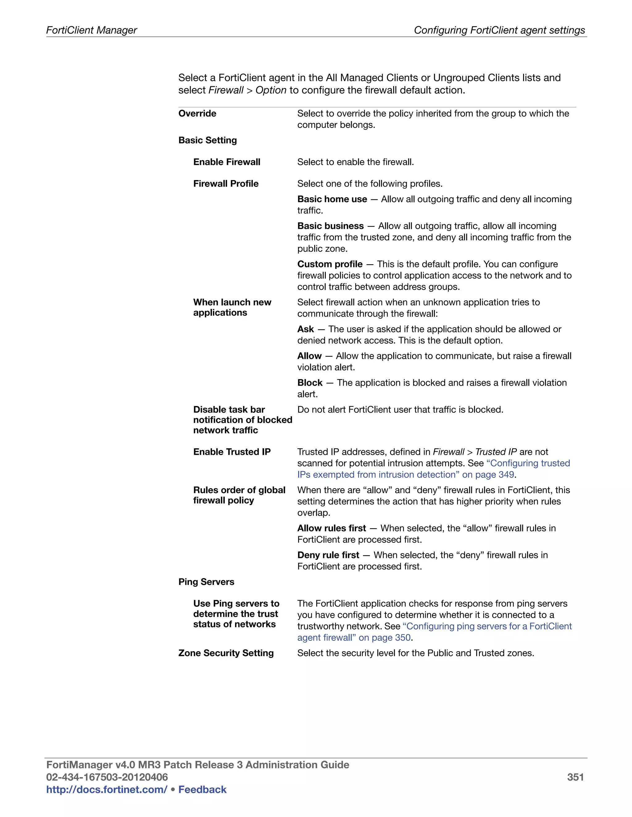 Fortimanager admin-40-mr3