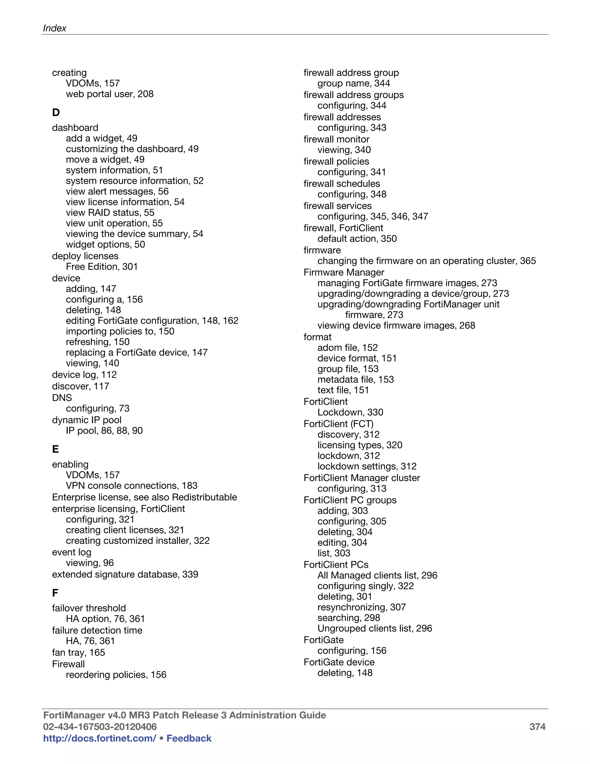 Fortimanager admin-40-mr3