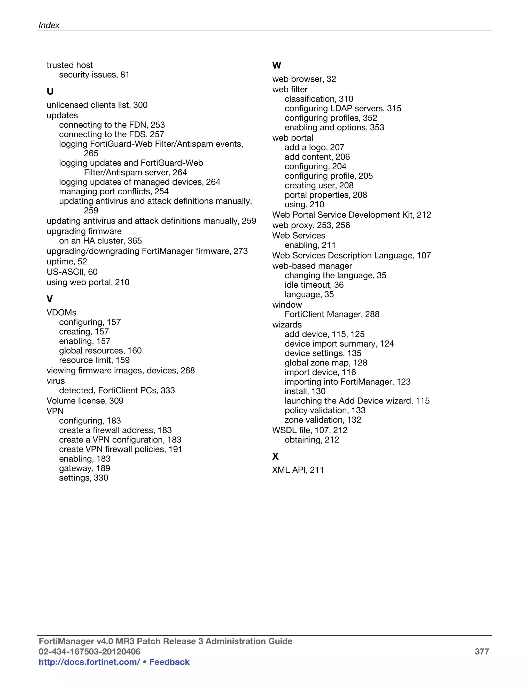 Fortimanager admin-40-mr3