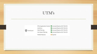 UTM’s
 