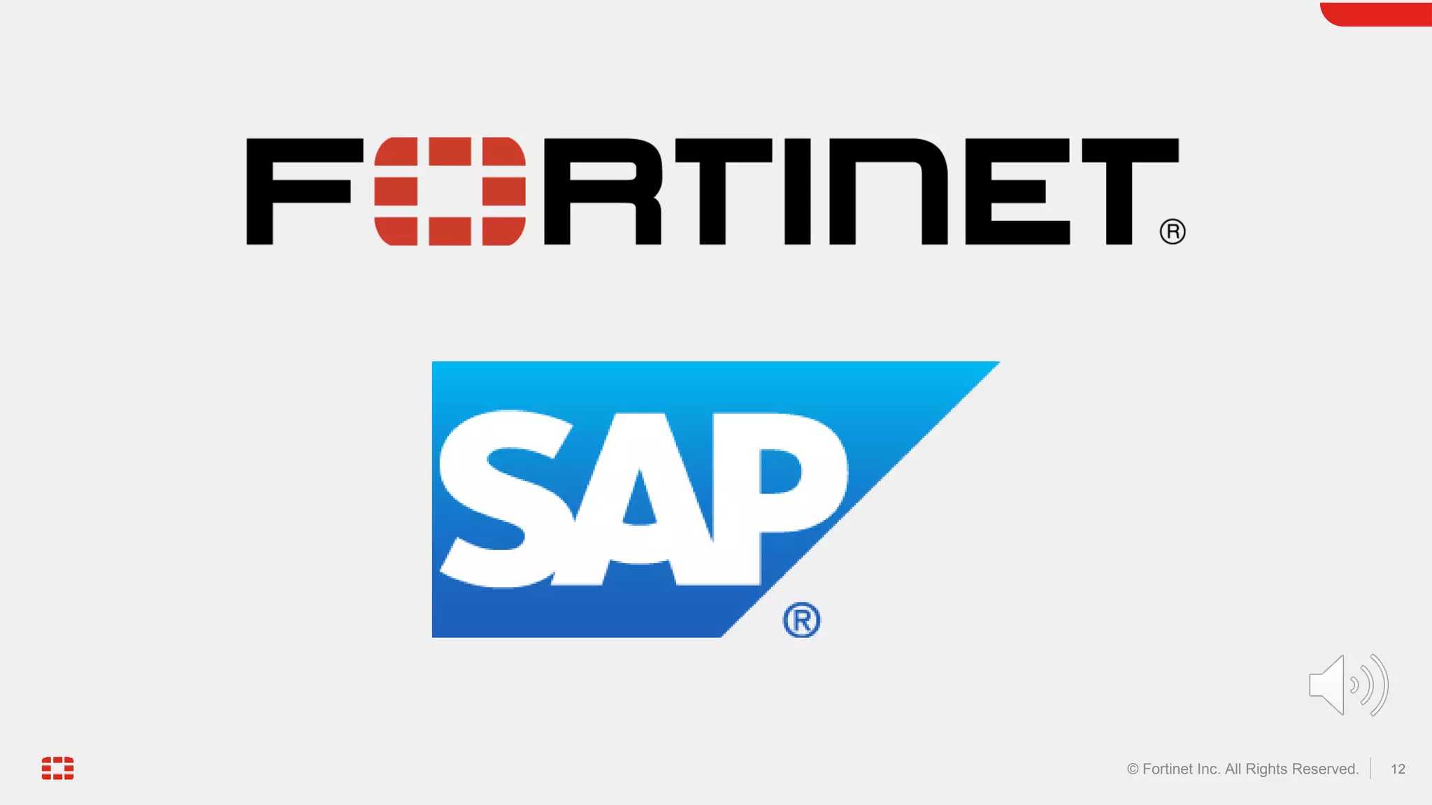 12
© Fortinet Inc. All Rights Reserved.
 