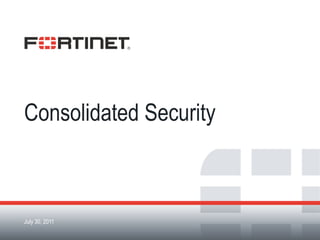 Consolidated Security 