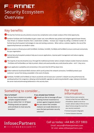 Fortinet security ecosystem | PDF