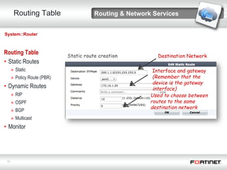 Fortinet_Starter_Training Firewall concepts | PDF
