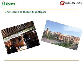 Two Faces of Indian Healthcare  