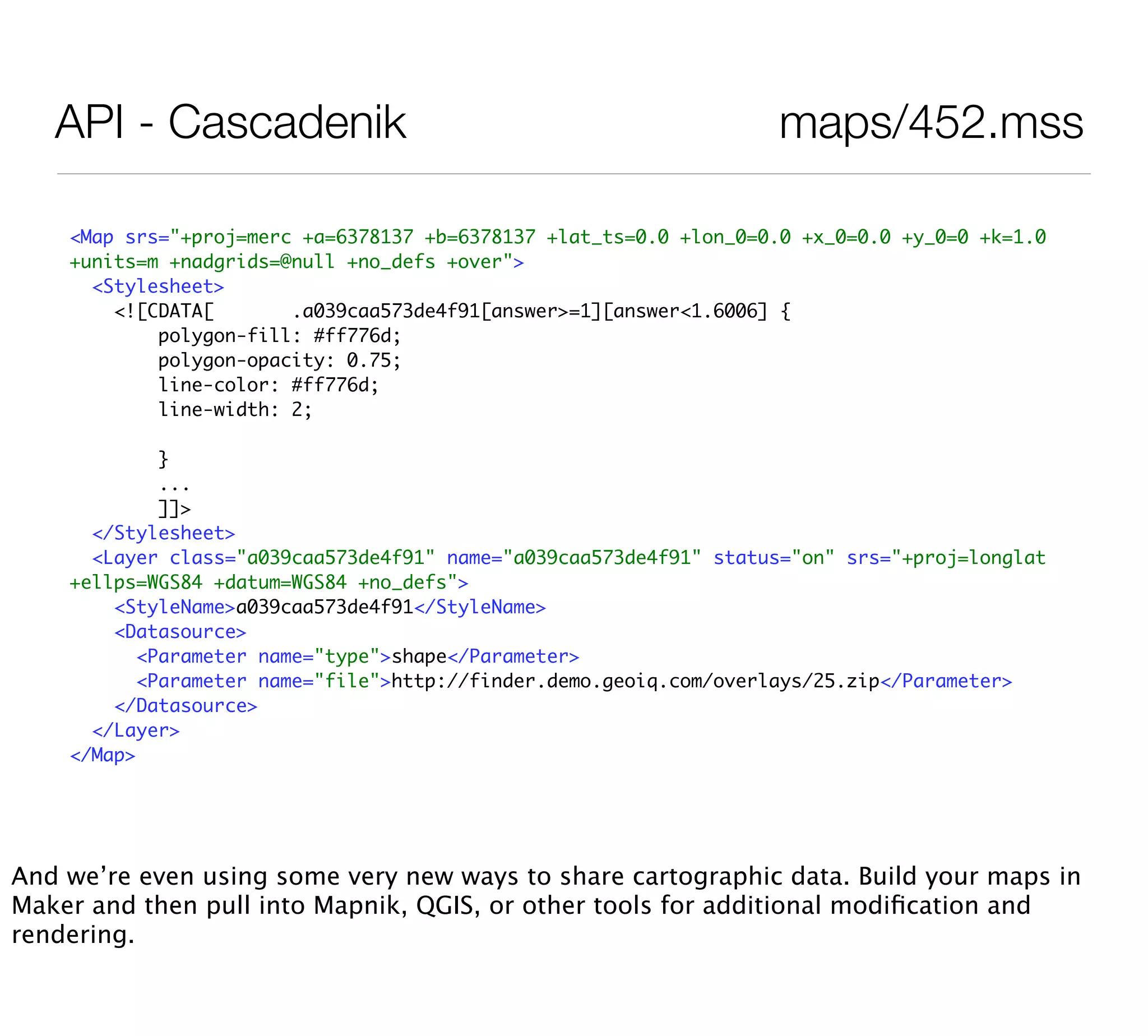 Your Own Private GeoWeb
