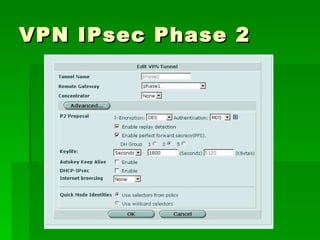 VPN IPsec Phase 2 