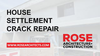 Residential &
Commercial
Stucco
WWW.ROSEARCHITECTS.COM
 