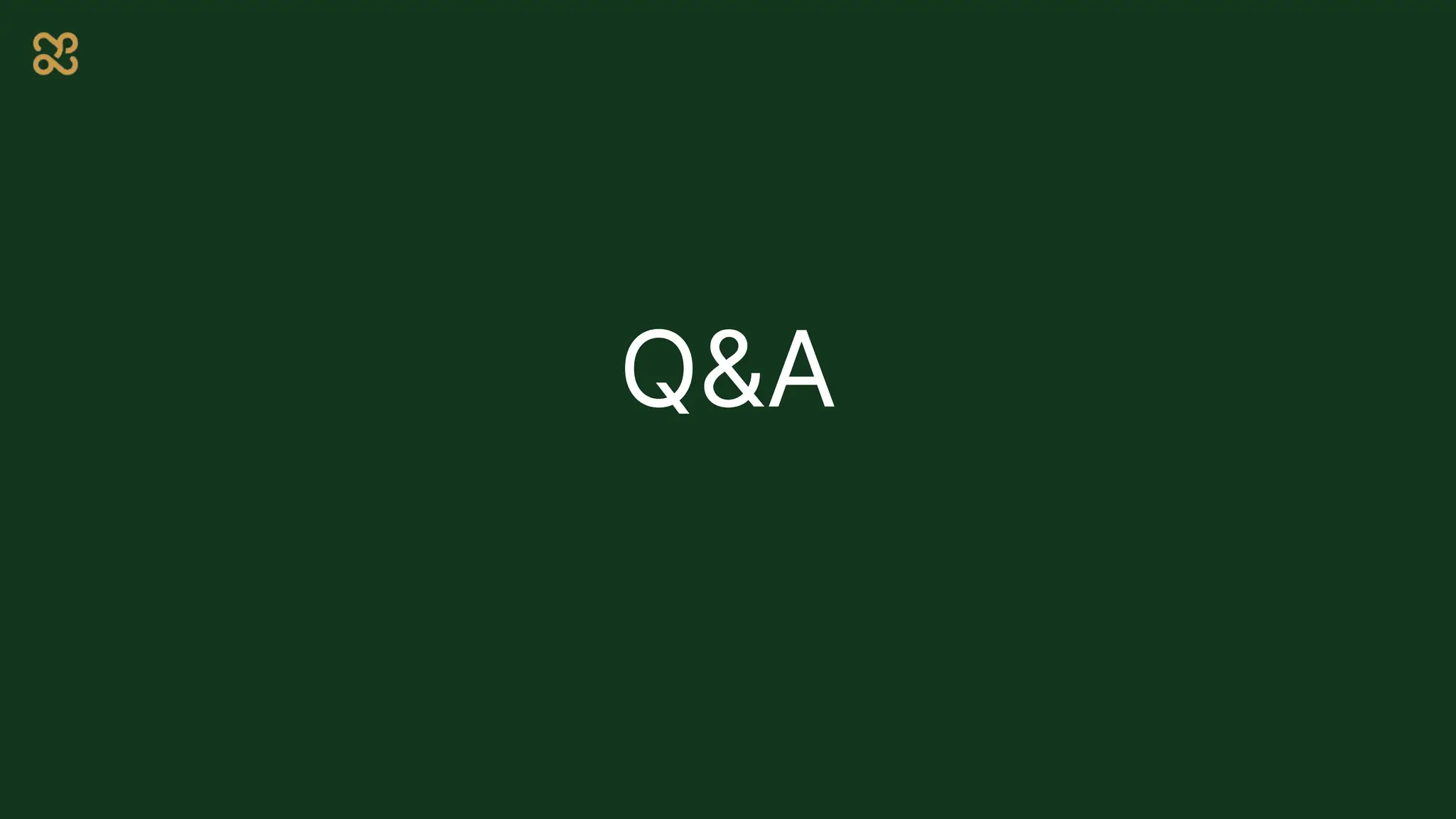 Q&A
 