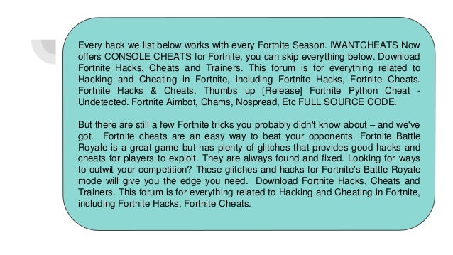  - fortnite cheats unblocked