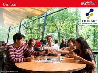 Uni bar
CRICOS Provider Number: 00233E
 