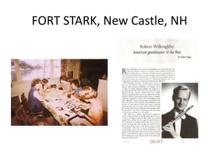 FORT STARK, New Castle, NH
