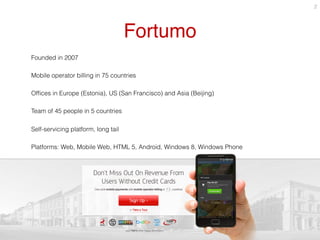 Fortumo: