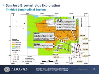San Jose Brownsfields Exploration
Trinidad Longitudinal Section




                                    17
 