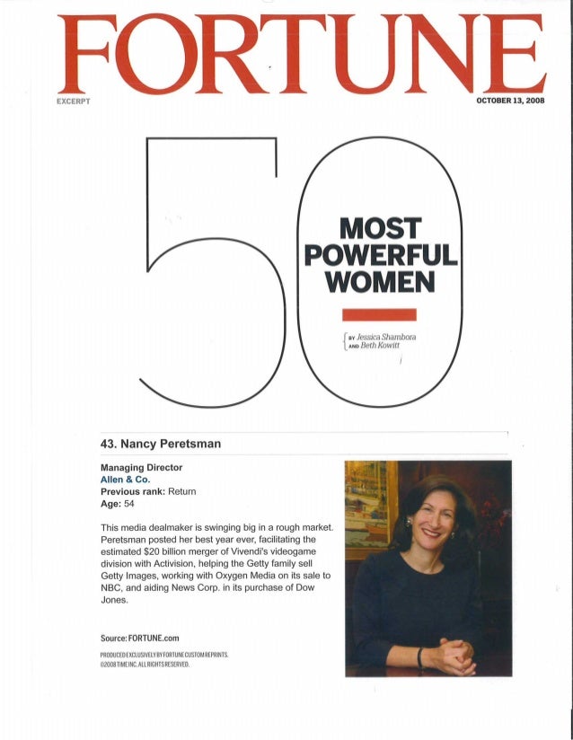 50 Most Powerful Women Fortune