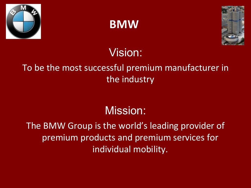 BMW Vision To be the