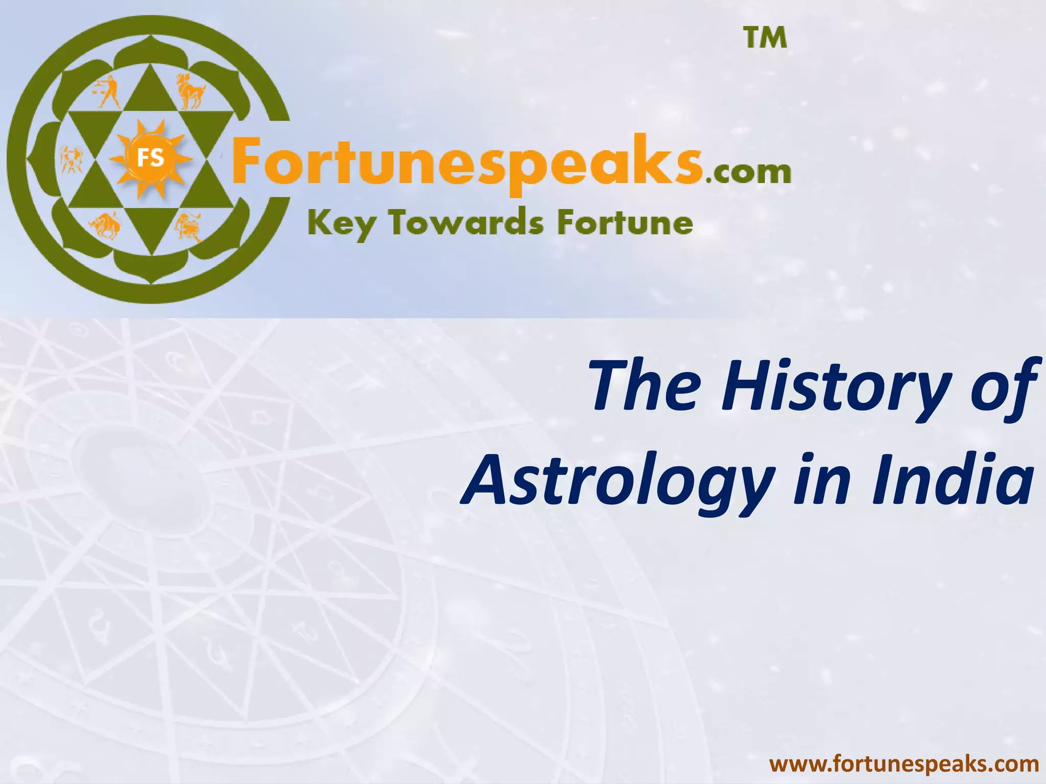 The History of Astrology in India | PPTX