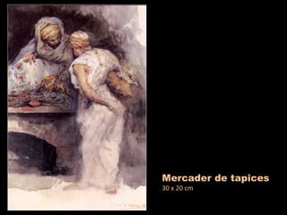Mercader de tapices 30 x 20 cm 