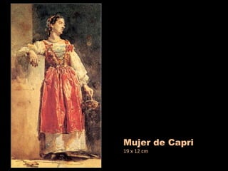 Mujer de Capri 19 x 12 cm 