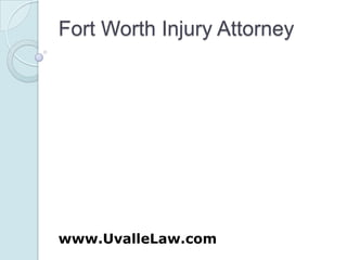 Fort Worth Injury Attorney 
