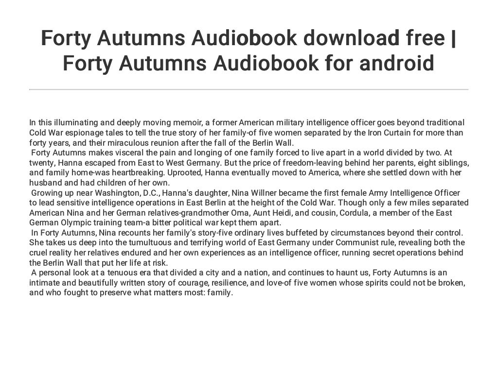 forty autumns book review forty autumns book review