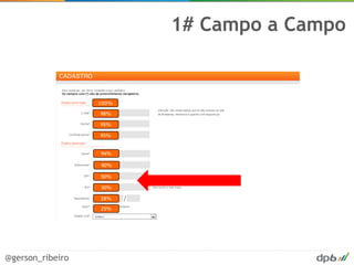 1# Campo a Campo


                  100%

                  98%

                  95%

                  95%


                  94%

                  90%

                  50%

                  30%

                  28%

                  25%




@gerson_ribeiro
 
