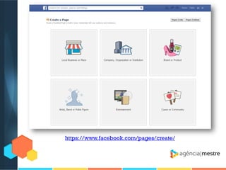 https://www.facebook.com/pages/create/

 