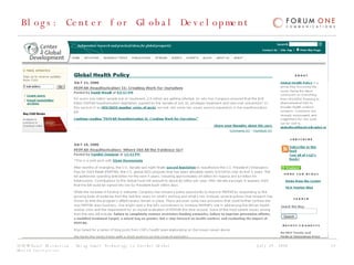 Blogs: Center for Global Development  