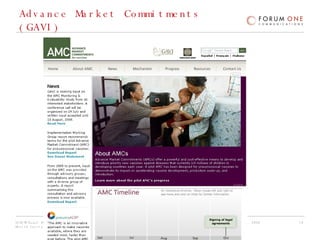 Advance Market Commitments (GAVI) 