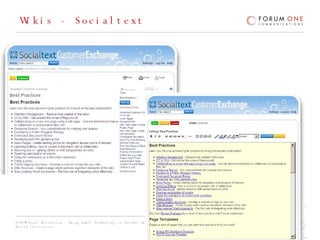 Wikis - Socialtext 