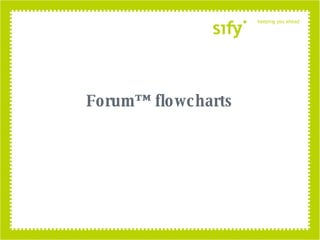 Forum™ flowcharts 