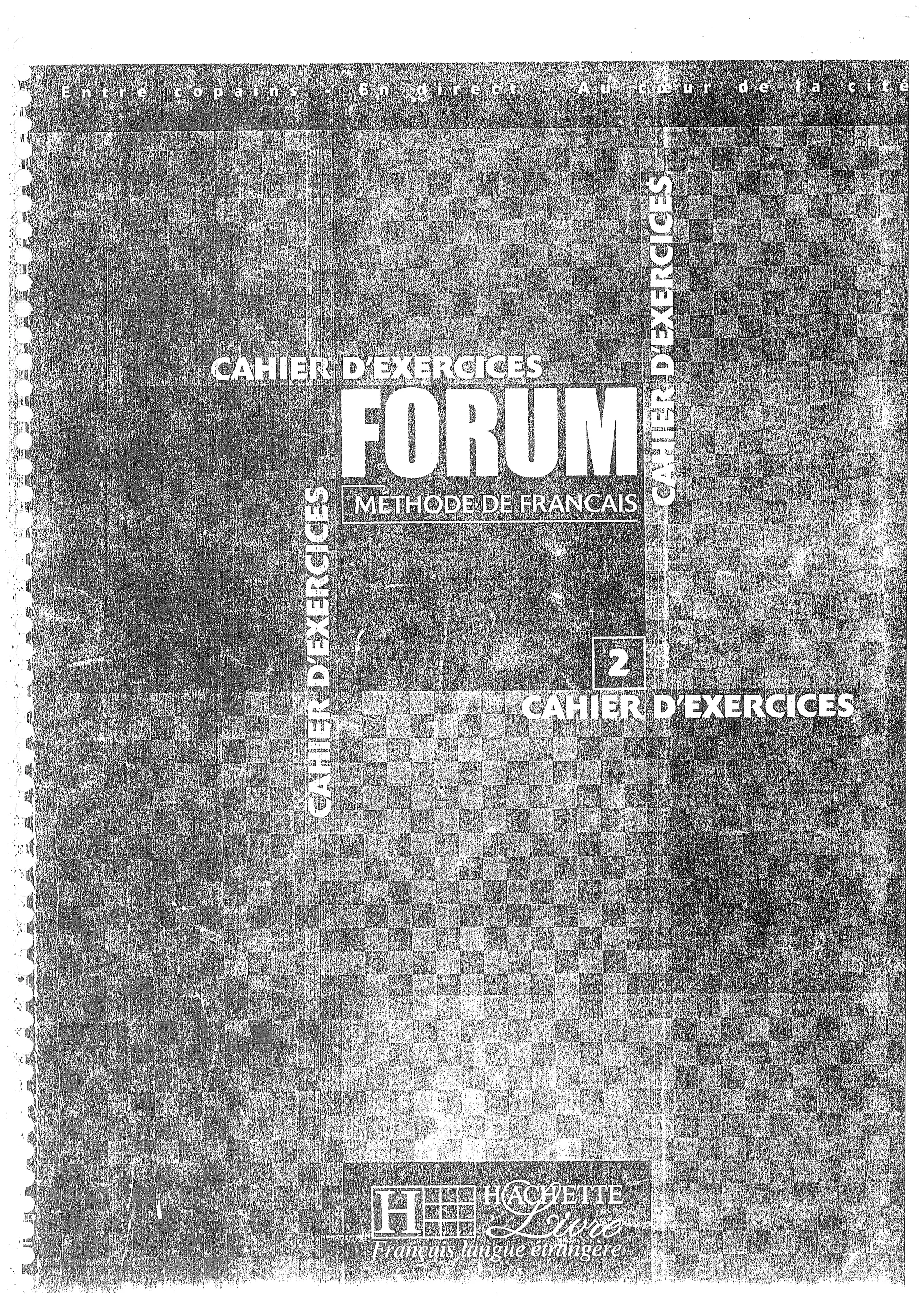 Forum cahier de exercises 2