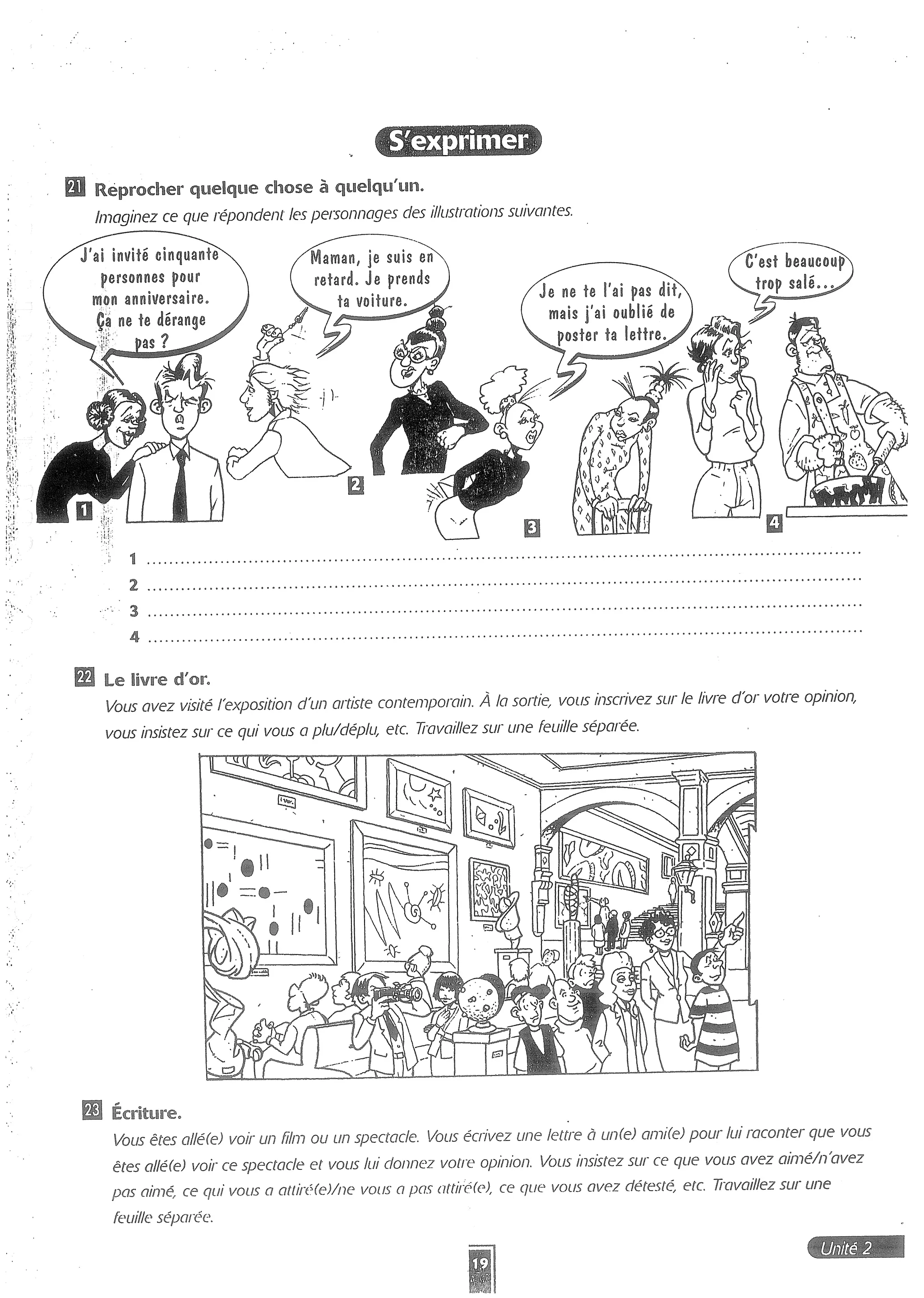 Forum cahier de exercises 2