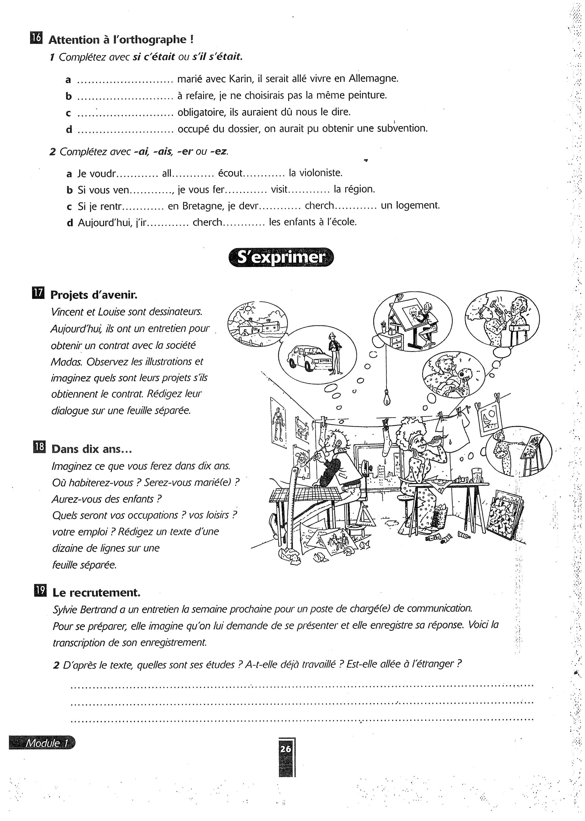 Forum cahier de exercises 2