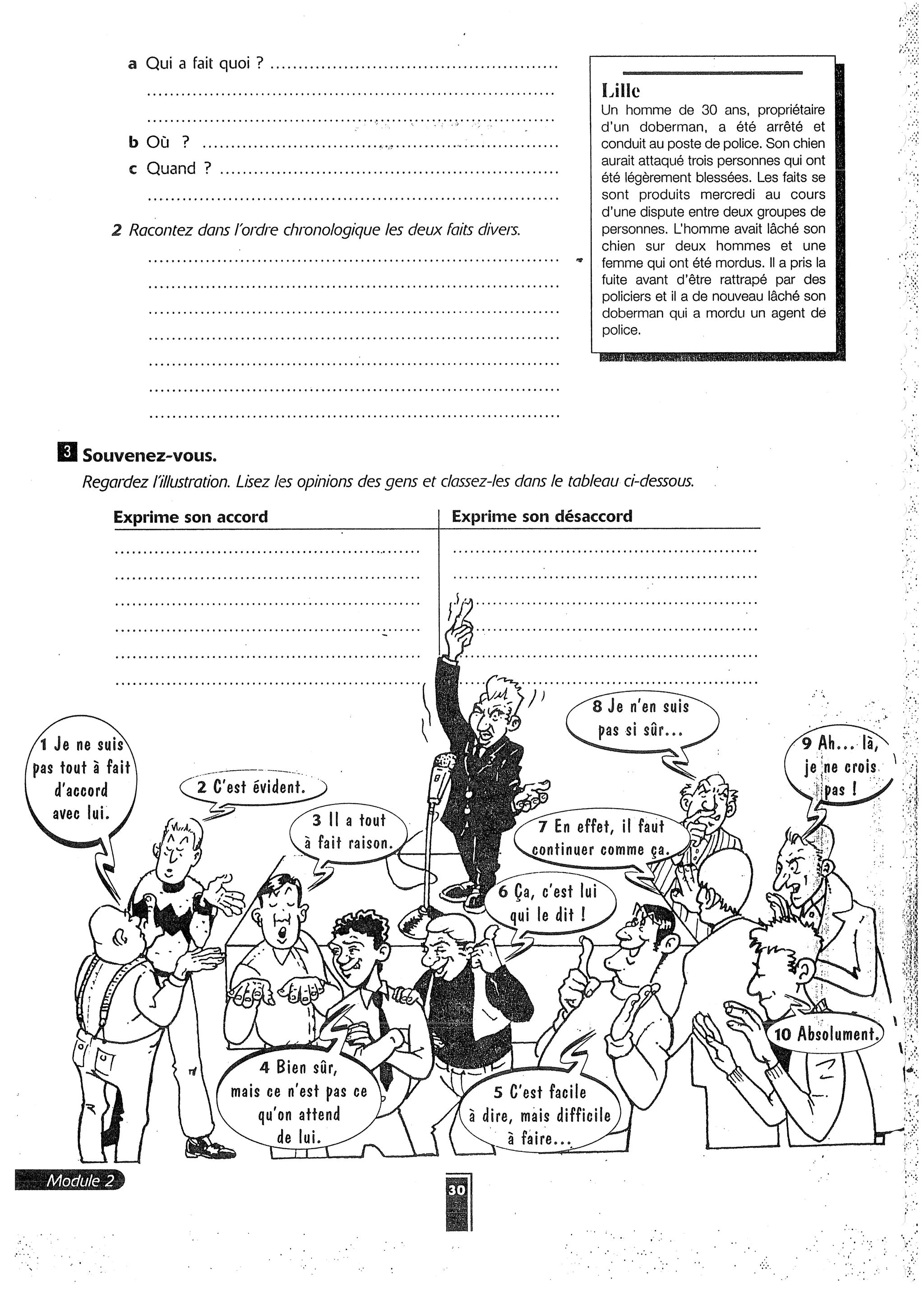 Forum cahier de exercises 2