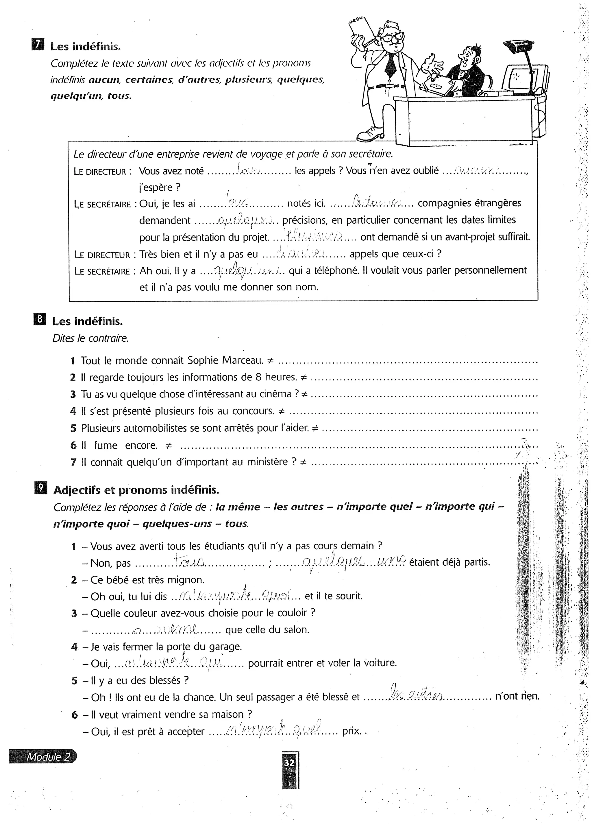Forum cahier de exercises 2