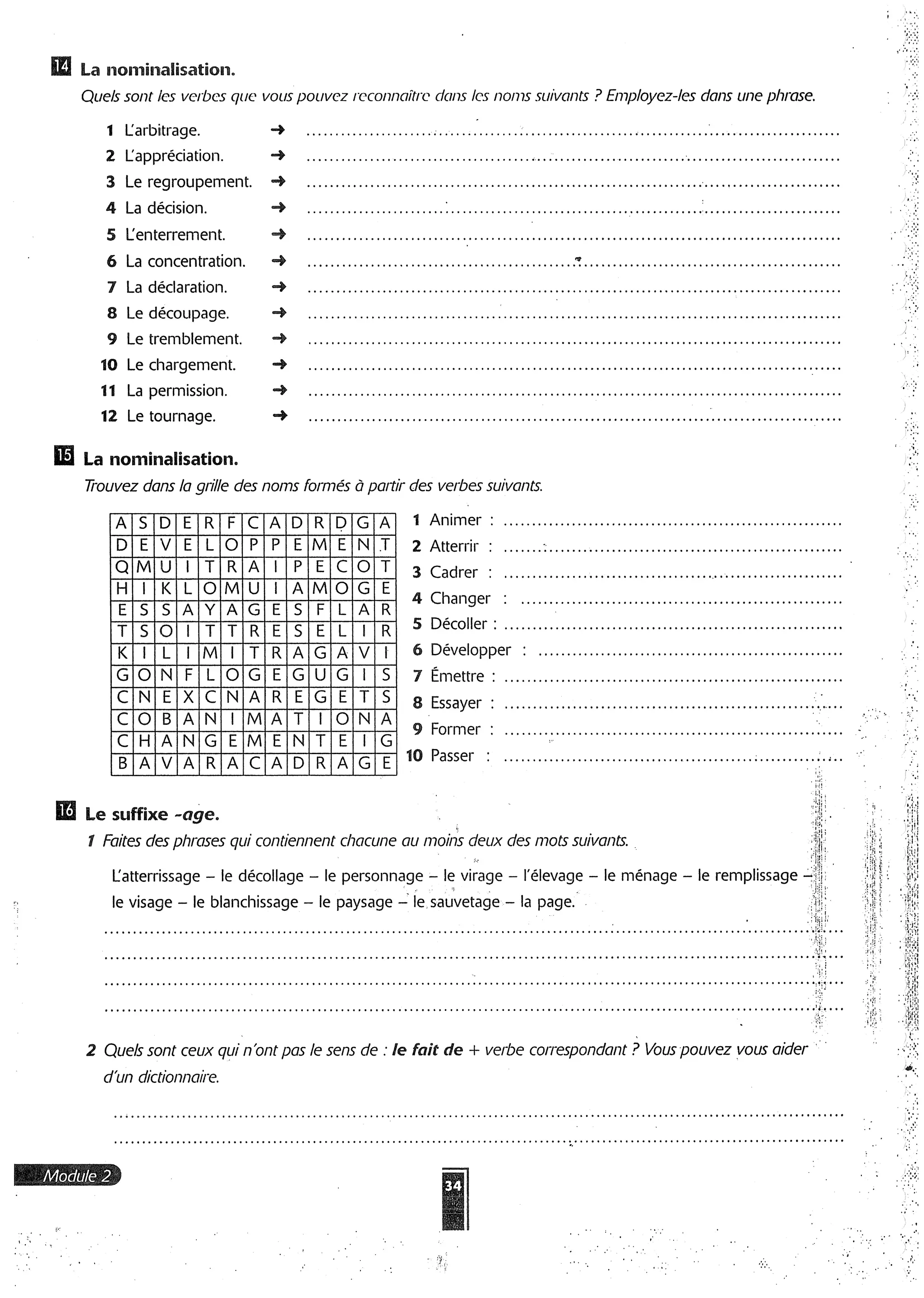 Forum cahier de exercises 2