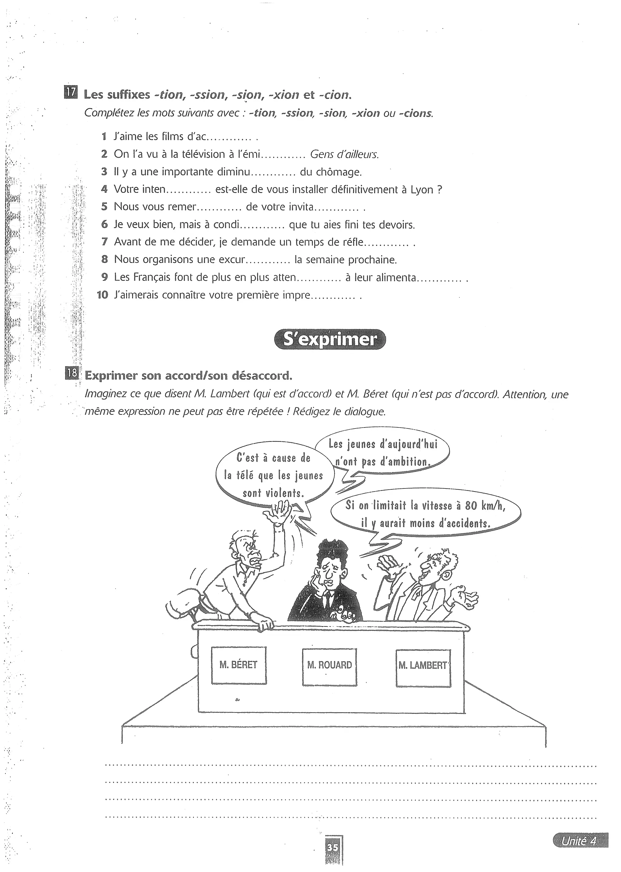 Forum cahier de exercises 2