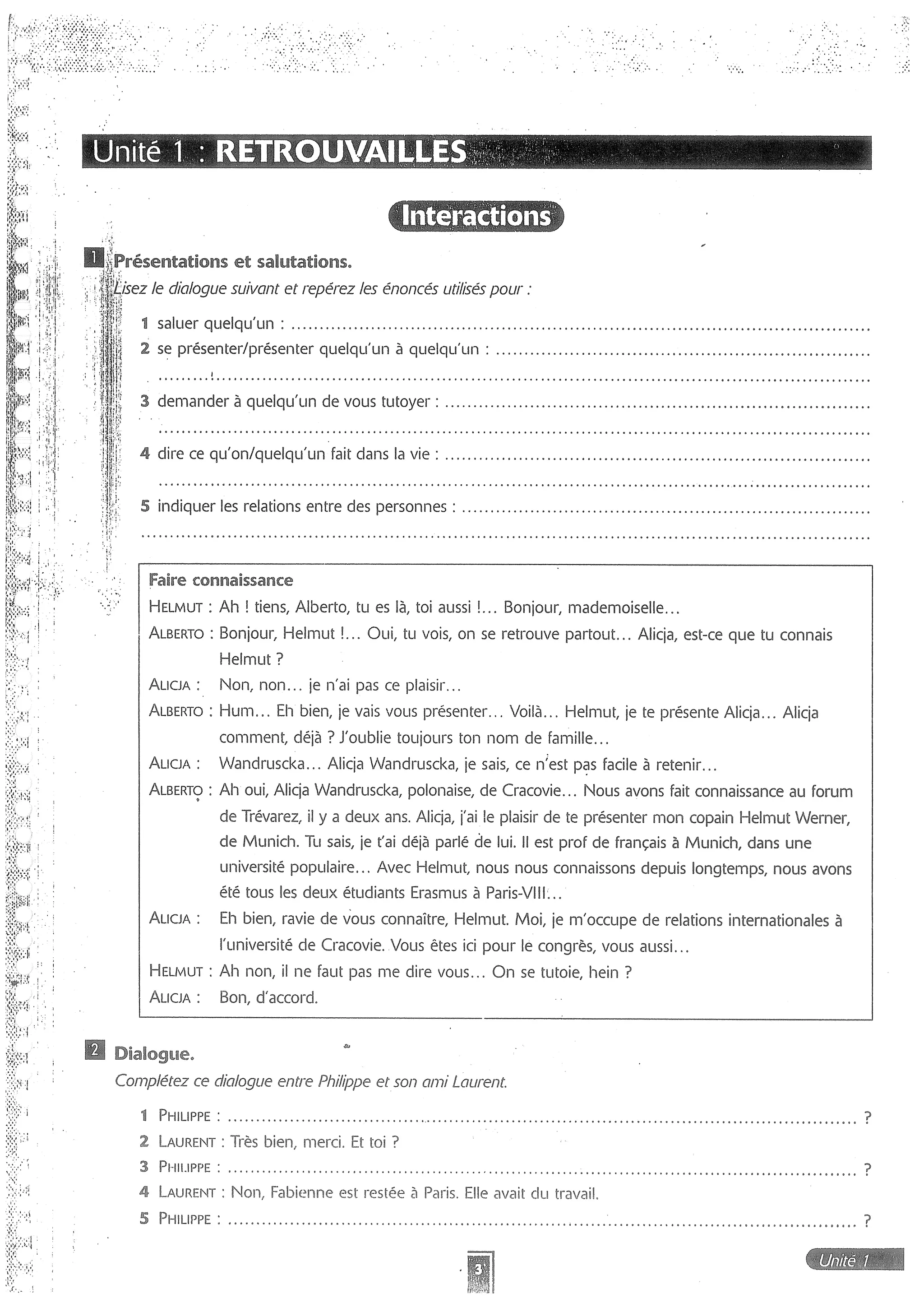 Forum cahier de exercises 2