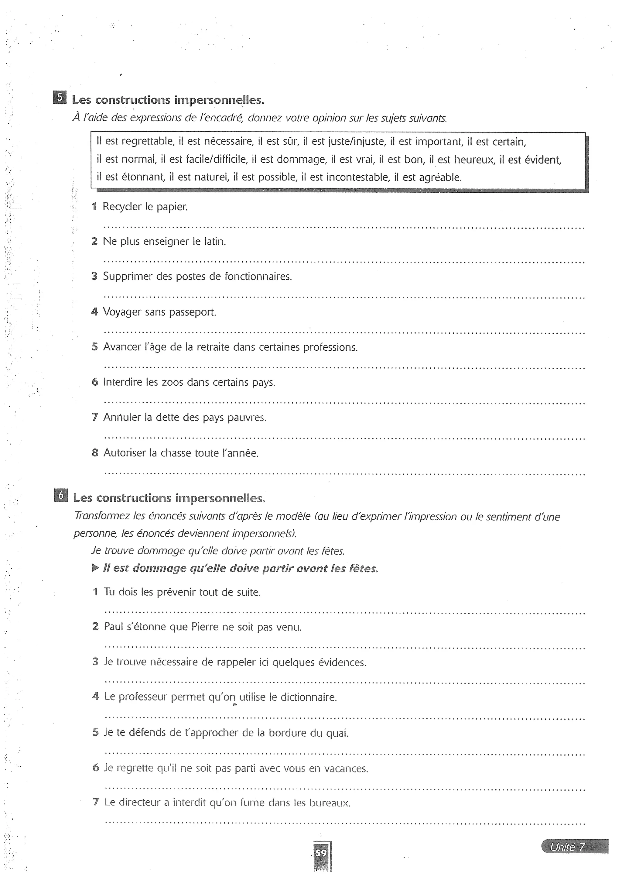 Forum cahier de exercises 2