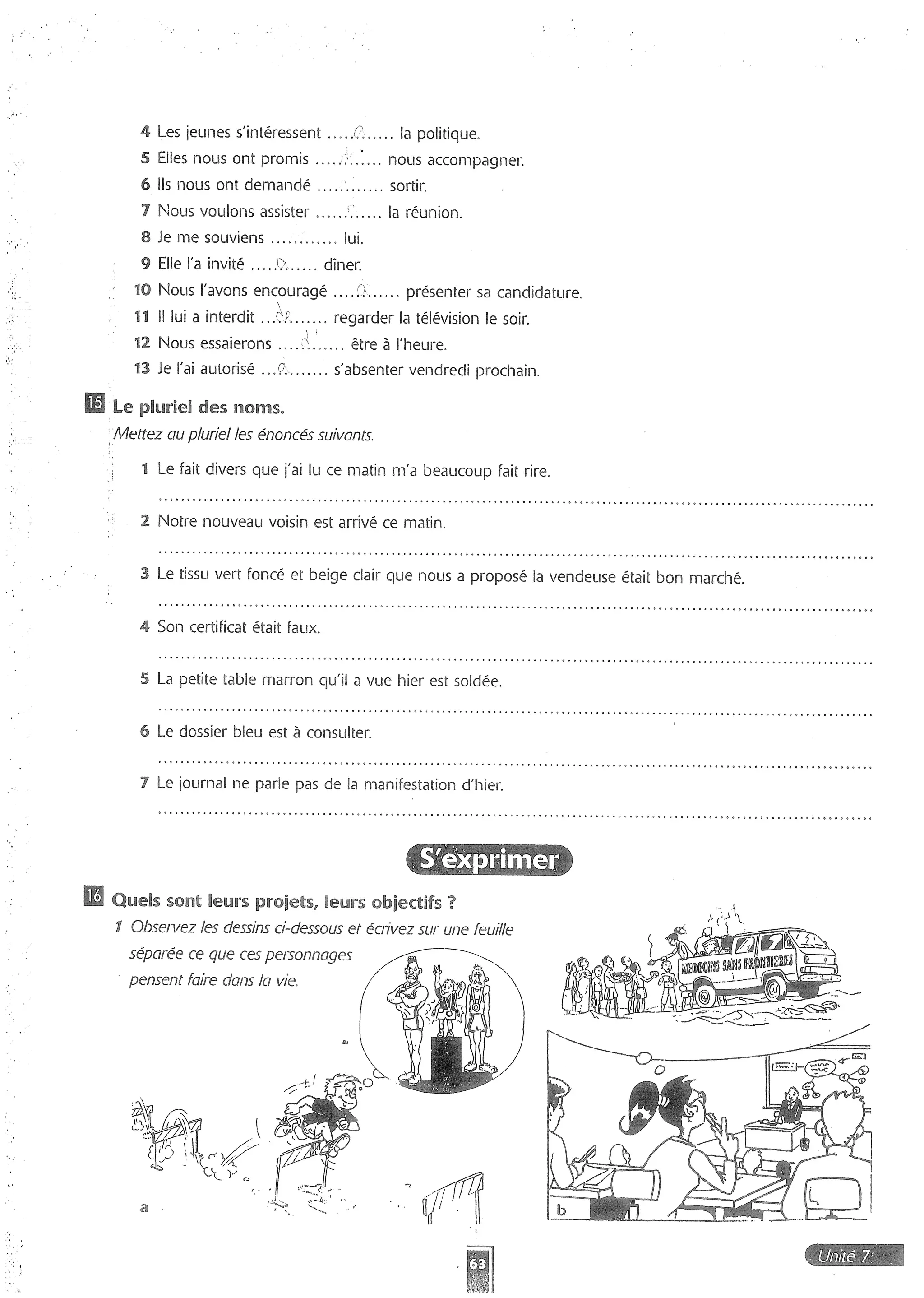 Forum cahier de exercises 2